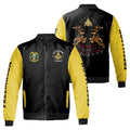 Customized Merry Christmas Winter Freemasonry Bomber Jacket S-5XL - FUKAMASONIC