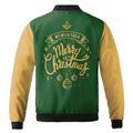 Customized We Wish You a Merry Christmas Freemasonry Bomber Jacket S-5XL - FUKAMASONIC