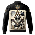Customize Lodge Name, Name Proud To Be A Mason Bomber Jacket S-5XL - FUKAMASONIC