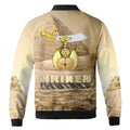 Customized Noble Shriners With Pyramid Desert Bomber Jacket S-5XL - FUKAMASONIC