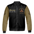 Personalized Mason Look To The East PHA Prince Hall Mason Bomber Jacket S-5XL - FUKAMASONIC