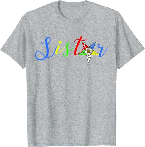 OES Sister Star Colors of the Eastern Star Thanksgiving T-Shirt - FUKAMASONIC