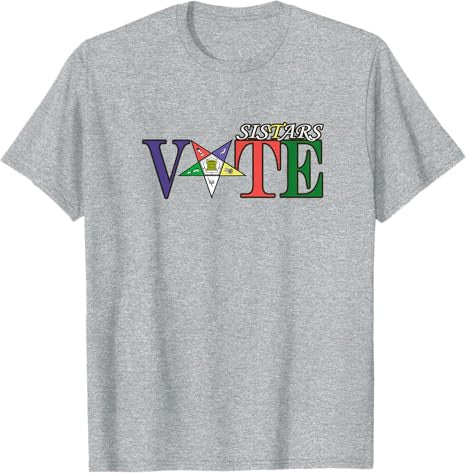 OES Masonic Sistar Vote T-Shirt - FUKAMASONIC