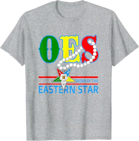 OES Mom Necklace Order of the Eastern Star Mother's Day T-Shirt - FUKAMASONIC