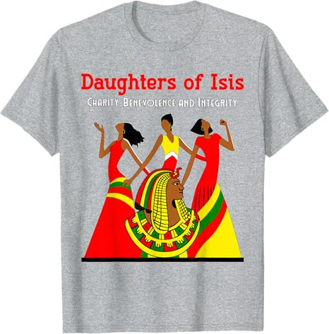 Daughters of Isis DOI PHA Shriners AEAONMS OES Mother's day T-Shirt - FUKAMASONIC