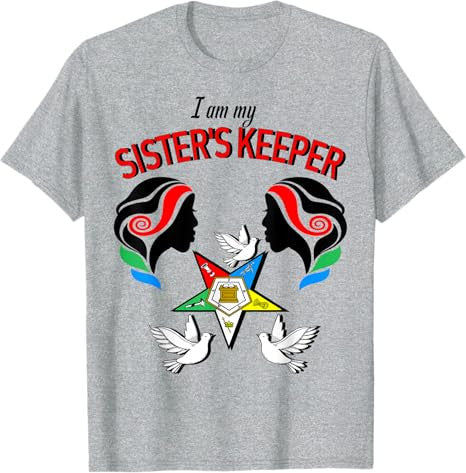 Order Of The Eastern Star OES Ring Diva My Sister's Keeper T-Shirt - FUKAMASONIC