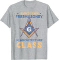 Freemasonry Design For Architects And Masons T-Shirt - FUKAMASONIC