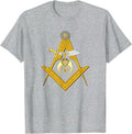 Masonic Square and Compasses Shriners Dad Father's Day T-Shirt - FUKAMASONIC