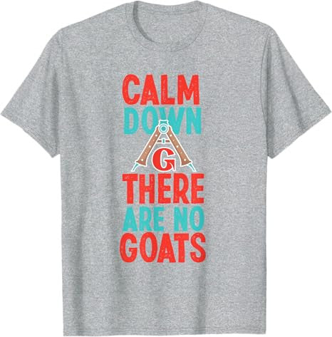 Goat Conspiracy Freemasonry Design T-Shirt - FUKAMASONIC