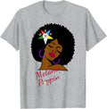 OES Melanin Sister Afro of the Eastern Star Thanksgiving T-Shirt - FUKAMASONIC