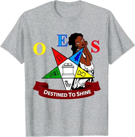 OES Destined To Shine Order of the Eastern Star Parents' Day T-Shirt - FUKAMASONIC