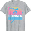 Shriner Retro Freemason Masonic Mystic Shrine T-Shirt - FUKAMASONIC