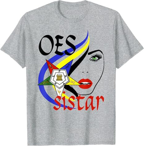 Order Of The Eastern Star OES Ring Sisterhood Sistar Diva T-Shirt - FUKAMASONIC