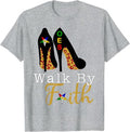 OES High Heels Platform Leopard Sisters Star Walk By Faith T-Shirt - FUKAMASONIC