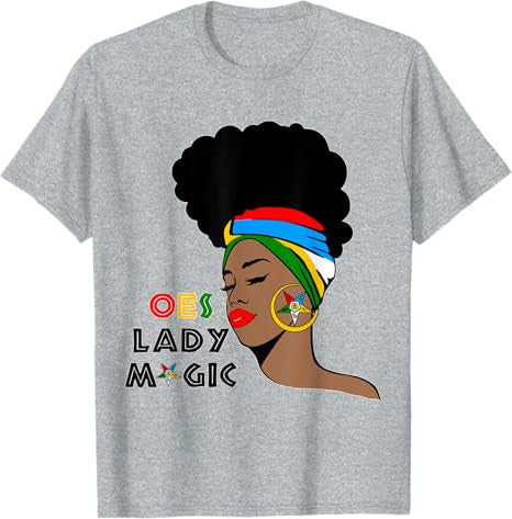 OES Lady Magic Sisters Beautiful Order of the Eastern Star T-Shirt - FUKAMASONIC
