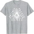 Masonic Square And Compasses Design T-Shirt - FUKAMASONIC