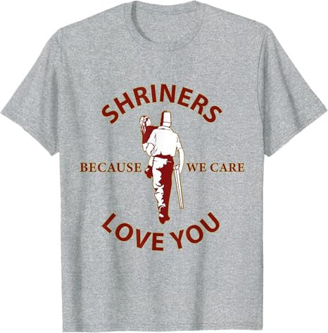 Shriners Freemason Love Masonic Father's Day T-Shirt - FUKAMASONIC