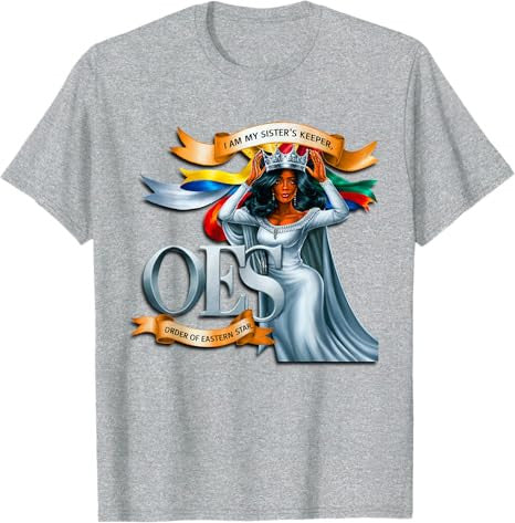 Order of the Eastern Star (OES). for Members and Supporters T-Shirt - FUKAMASONIC