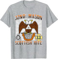 Scottish Rite Mason 32nd Masonic 32 AASR WD Valley Old Style T-Shirt - FUKAMASONIC