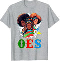 OES Sisters Afro Squad Team Eastern Star Women's Equality T-Shirt - FUKAMASONIC