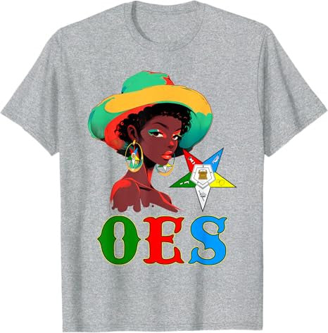 OES Black Sister Floppy Hat & Eastern Star Equality T-Shirt - FUKAMASONIC