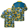 Personalized Masonic Freemason Tropical Floral Hawaiian Shirt S-5XL - FUKAMASONIC
