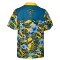 Personalized Masonic Freemason Tropical Floral Hawaiian Shirt S-5XL - FUKAMASONIC