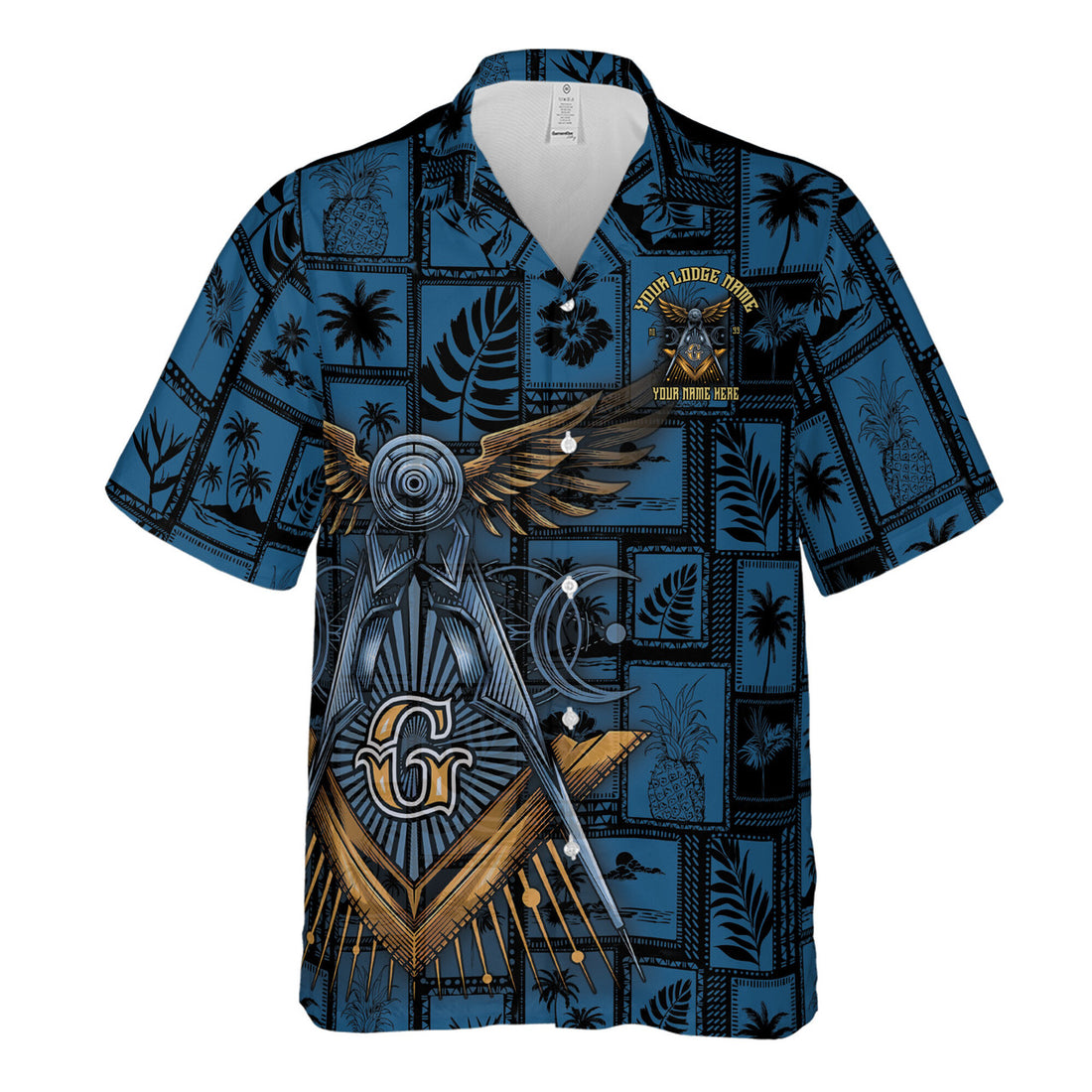 Customized Freemasonry Masonic Vintage Picture Hawaiian Shirt S-5XL - FUKAMASONIC