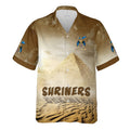 Personalized Egypt Desert Shrines Noble Hawaiian Shirt S-5XL - FUKAMASONIC