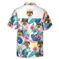 Customized Scottish Rite 32 Colorful Palm Leaf Hawaiian Shirt S-5XL - FUKAMASONIC