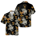 Customized Scottish Rite 32 Tropical Floral Hawaiian Shirt S-5XL - FUKAMASONIC