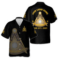Customized Freemasonry Past Master Masonic Hawaiian Shirt S-5XL - FUKAMASONIC