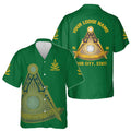 Customized Freemasonry Past Master Masonic Hawaiian Shirt S-5XL - FUKAMASONIC