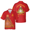 Customized Freemasonry Past Master Masonic Hawaiian Shirt S-5XL - FUKAMASONIC