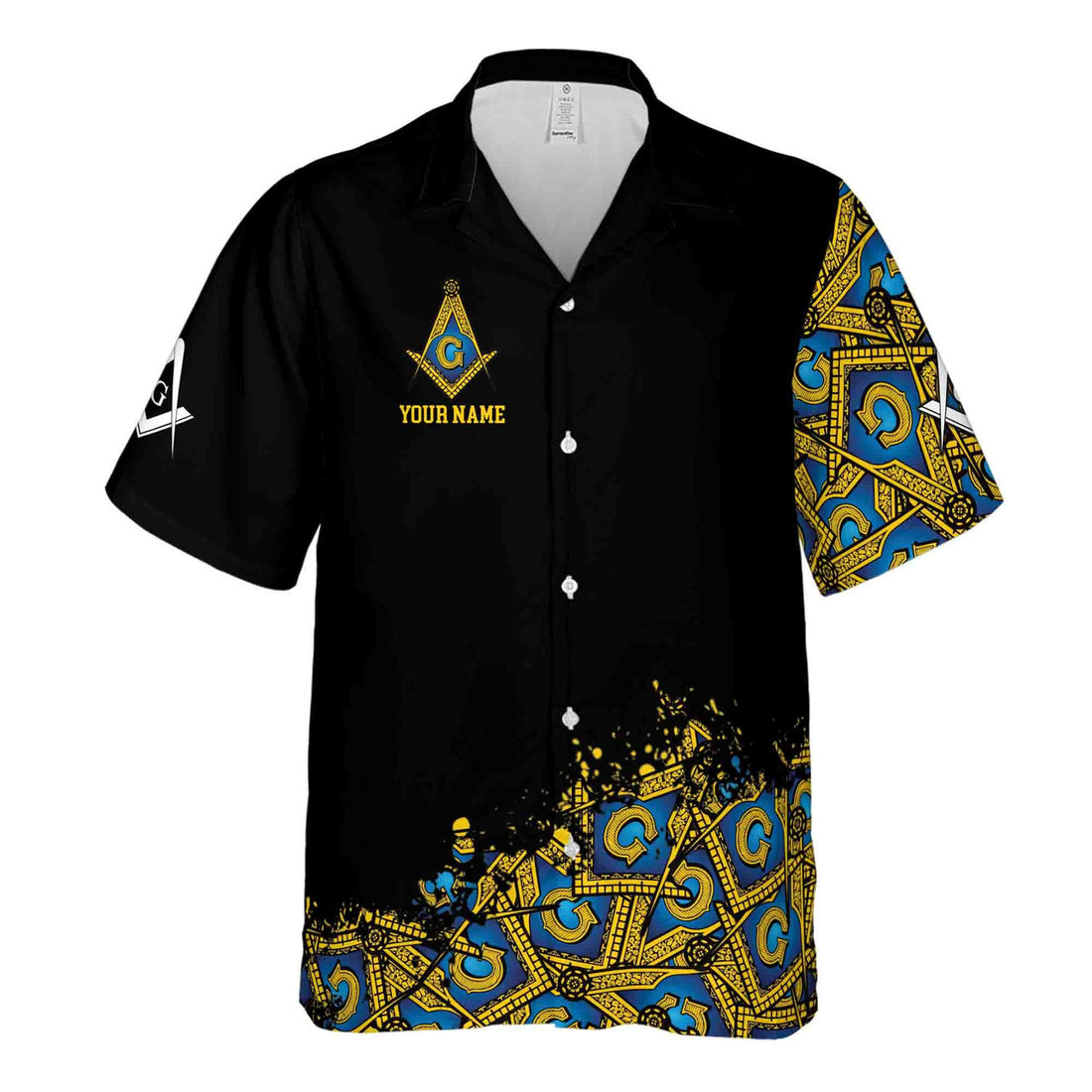 Customized Blue Lodge Master Mason Mansonic Hawaiian Shirt S-5XL - FUKAMASONIC