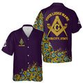 Customized Blue Lodge Master Mason Mansonic Hawaiian Shirt S-5XL - FUKAMASONIC