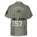 Customized Name Mason Making Good Man Better 357 Hawaiian Shirt S-5XL - FUKAMASONIC