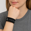 Custom Masonic Master Mason Symbol Engraved Leatherette Cuff Wristband - FUKAMASONIC