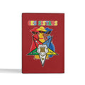 Custom Name OES Sistars Order Of The Eastern Star Leather Passport Holder - FUKAMASONIC