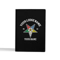 Custom Name OES Sistars Order Of The Eastern Star Leather Passport Holder - FUKAMASONIC