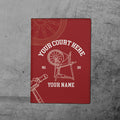 Custom Name Court Heroines of Jericho HOJ Leather Passport Holder - FUKAMASONIC