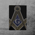 Custom Name Logde Name Masonic Freemasonry Leather Passport Holder - FUKAMASONIC