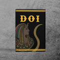 Custom Name Daughters of Ancient Egyptian D.O.I Fraternity Masonic Leather Passport Holder - FUKAMASONIC