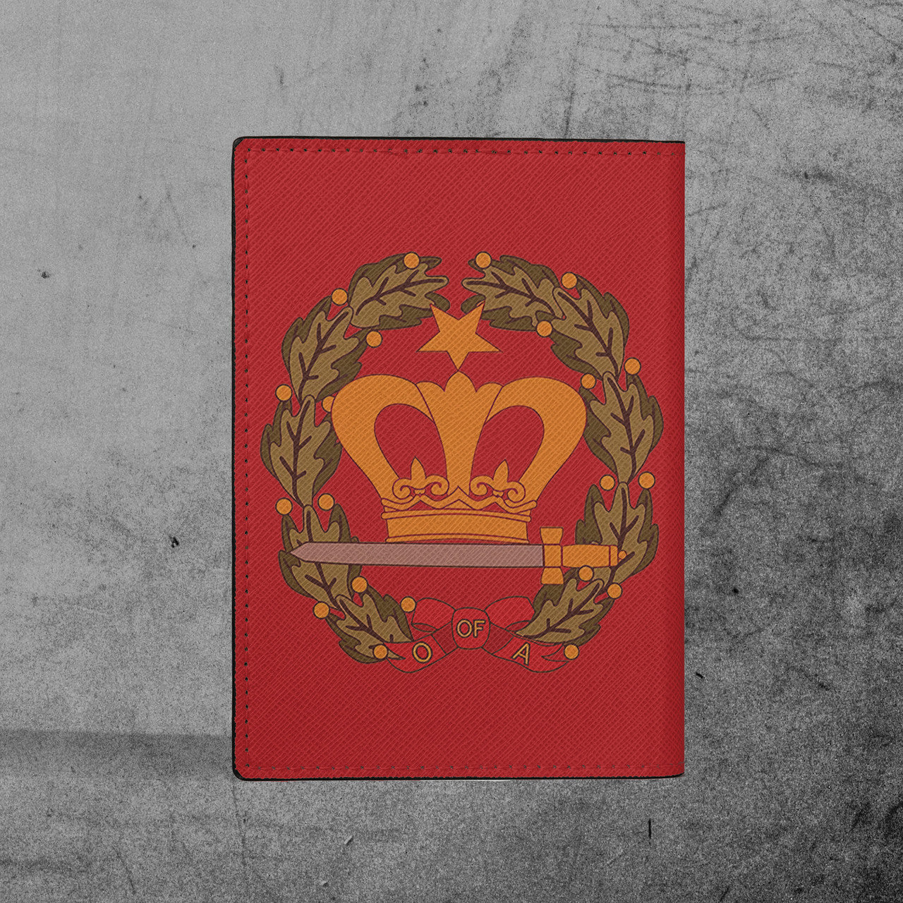 Order Of The Amaranth Masonic Passport Holder - FUKAMASONIC