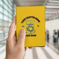 Personalized Rose Of The Seven Seals RSS Masonic Passport Holder