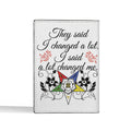 A Lot Change Me Order of the Eastern Star OES Pentagon Down Passport Holder - FUKAMASONIC