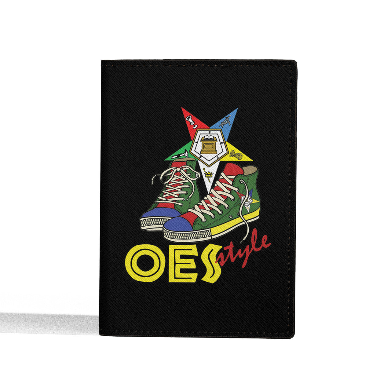 OES Style Order Of The Eastern Star A.F.&A.M. Passport Holder - FUKAMASONIC