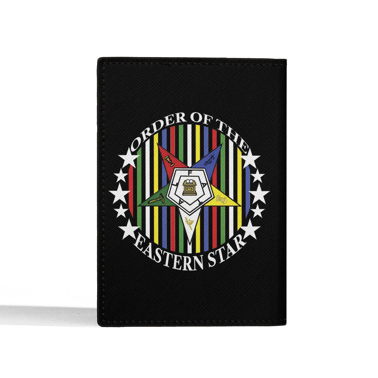 OES Style Order Of The Eastern Star A.F.&A.M. Passport Holder - FUKAMASONIC