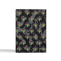 Black Camo Order of the Eastern Star OES Pentagon Down Passport Holder - FUKAMASONIC