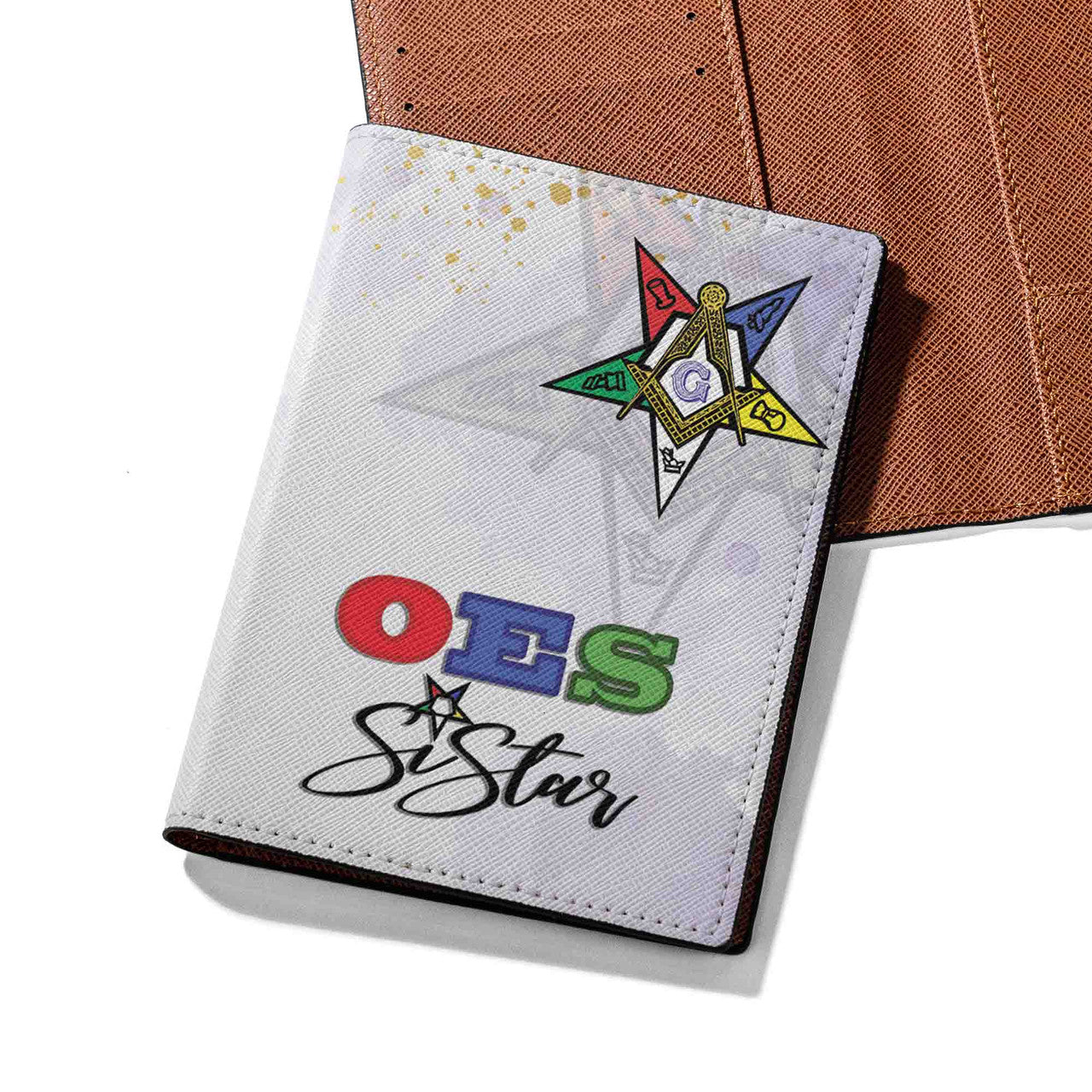 Oder of the Eastern Star OES Sistar Past Patron Mason Freemasonic Passport Holder - FUKAMASONIC